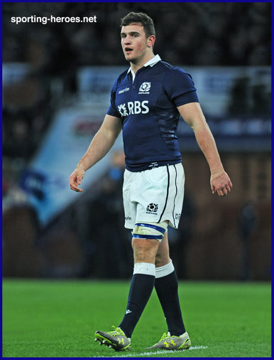 Adam ASHE - Scotland - International Rugby Caps.