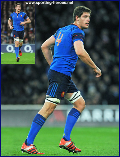 Alexandre  FLANQUART - France - International rugby union caps for France.