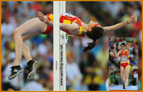 Ruth Beitia - Spain - Bronze high jump medal at 2013 World Championship.