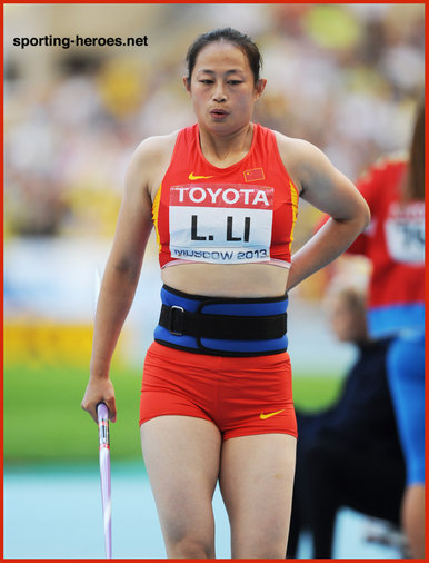 Lingweli LI - China - 8th at 2013 World Championship in Russia