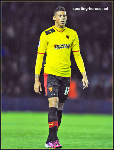 Matthew BRIGGS - Watford FC - League Appearances