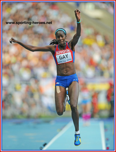 Mabel Gay - Cuba - Fifth at World Championships in 2013.