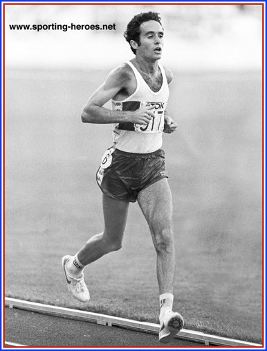 Alberto SALAZAR - U.S.A. - Marathon man and coach.