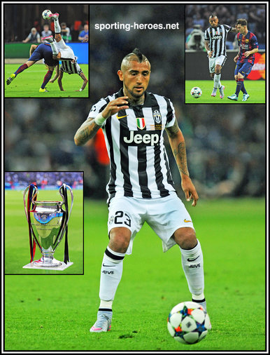 Arturo Vidal - Juventus - 2015 Champions League Final