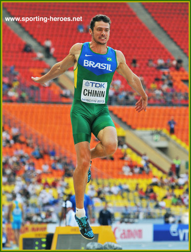 Carlos CHININ - Brazil - Sixth in decsathlon at 2013 World Championships.