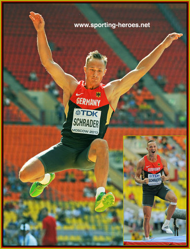 Michael  SCHRADER - Germany - Silver medal in decathlon at 2013 World Championships.