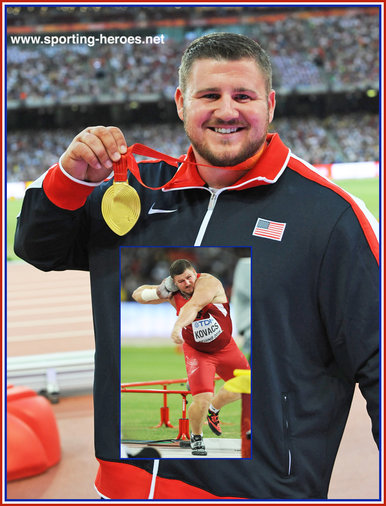 Joseph KOVACS - U.S.A. - 2015 World Championship shot put gold medal