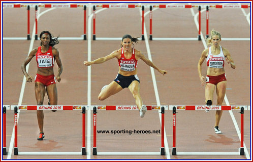 Zuzana HEJNOVA - Czech Republic - 2015 World 400m hurdles champion.