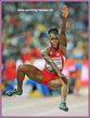 Tianna BARTOLETTA - U.S.A. - 2015 World long jump champion.