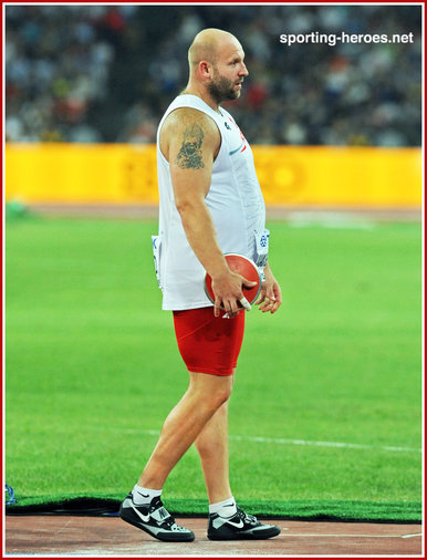 Piotr Malachowski - Poland - Discus winner at 2015 World Athletics Championships.