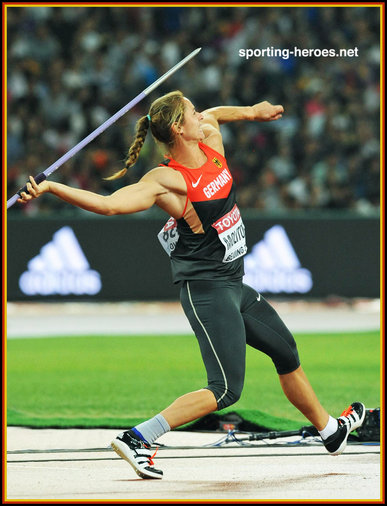 Katharina Molitor - Germany - 2015 World javelin champion in Beijing