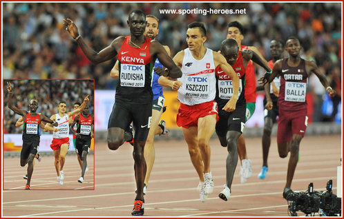 Adam Kszczot - Poland - Second in 800m at 2015 World Championships in Beijing.