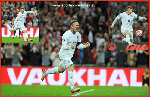Wayne Rooney - England - Wayne's 50 goals for England