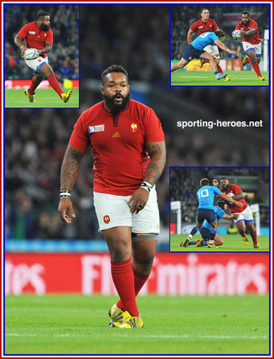 Mathieu Bastareaud - France - 2015 Rugby World Cup.