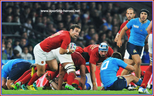 Morgan Parra - France - 2015 Rugby World Cup.