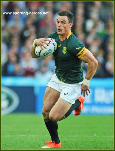 Jesse KRIEL - South Africa - 2015 Rugby World Cup.