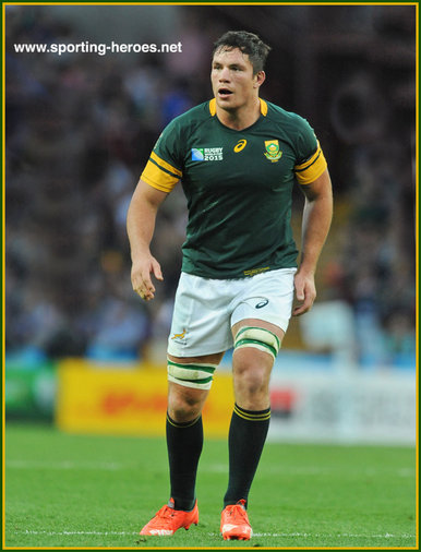 Francois LOUW - South Africa - 2015 Rugby World Cup.