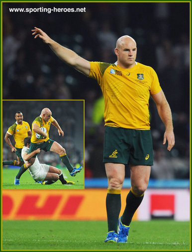 Stephen Moore - Australia - 2015 Rugby World Cup.