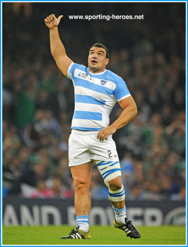 Agustin CREEVY - Argentina - 2015 Rugby World Cup.