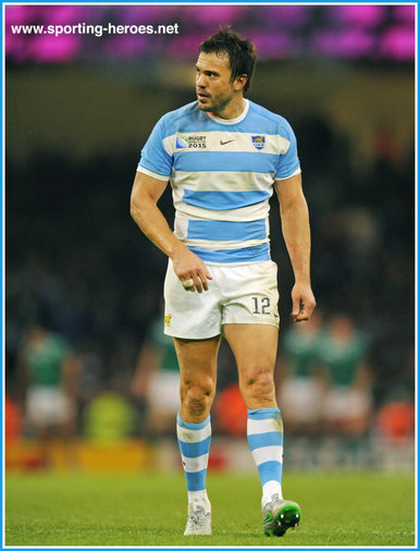 Juan-Martin Hernandez - Argentina - 2015 Rugby World Cup.