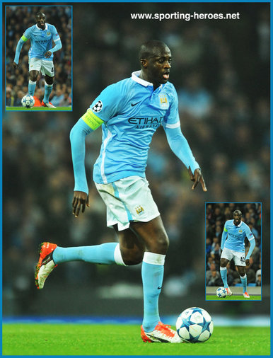 Yaya Toure - Manchester City - 2015/16 Champions League.