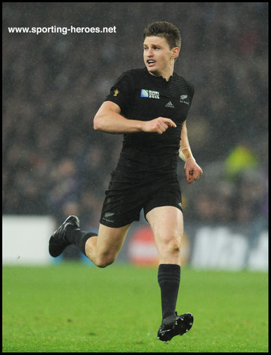 Beaudan BARRETT - New Zealand - 2015 World Cup Final & Semi Final.