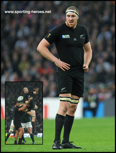 Brodie RETALLICK - New Zealand - 2015 Final & Semi Final Rugby World Cup.