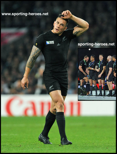 Sonny-Bill Williams - New Zealand - 2015 Final & Semi Final Erugby World Cup.