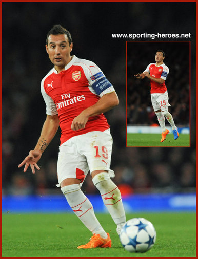 Santiago Cazorla - Arsenal FC - 2015/16 Champions League.