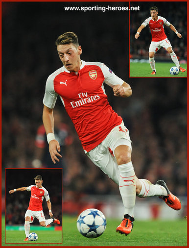 Mesut Ozil - Arsenal FC - 2015/16 Champions League.