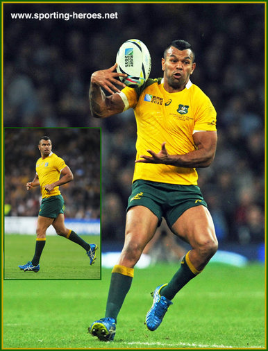 Kurtley Beale - Australia - 2015 World Cup Final & Semi Final.