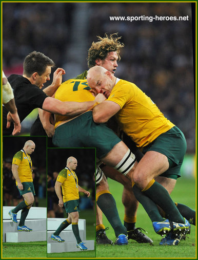 Stephen Moore - Australia - 2015 World Cup Final & Semi Final.