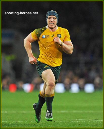 David Pocock - Australia - 2015 World Cup Final & Semi Final.