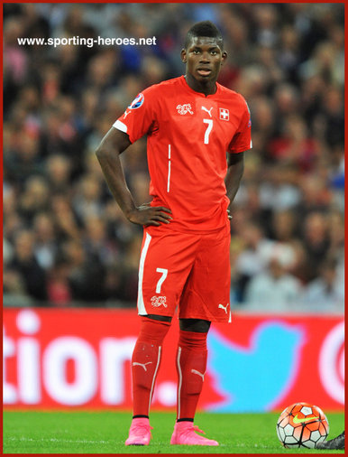 Breel EMBOLO - Switzerland - 2016 European Championships qualifying games.