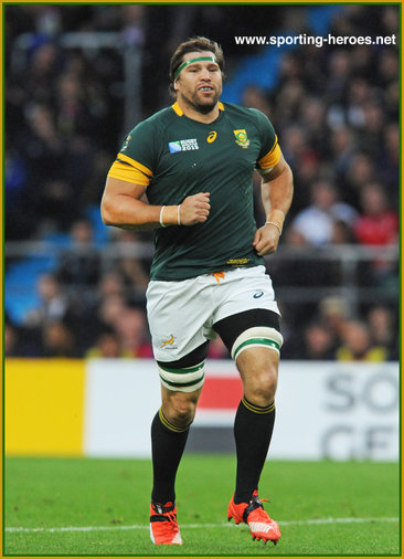 Willem Alberts - South Africa - 2015 World Cup semi final & bronze medal final.