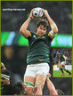 Lood de JAGER - South Africa - 2015 World Cup semi final & bronze medal final.