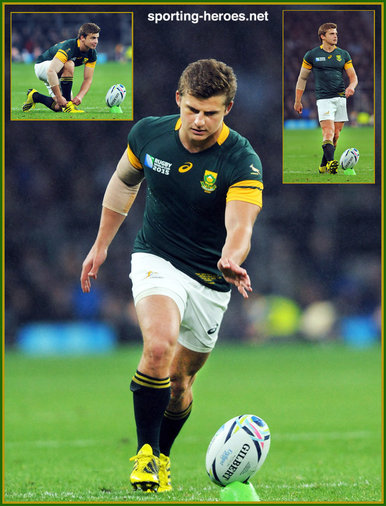 Patrick Lambie - South Africa - 2015 World Cup semi final & bronze medal final.