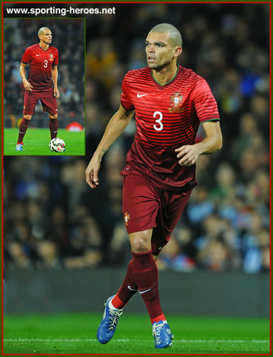 Pepe - Portugal - 2014 World Cup Games.