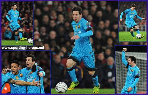 Lionel Messi - Barcelona - 2015-16 Champions League K.O. Games.