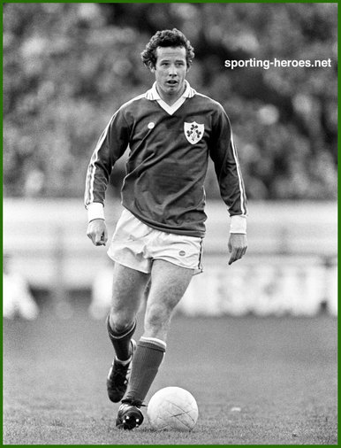 Liam Brady - Ireland - International appearance for Ireland