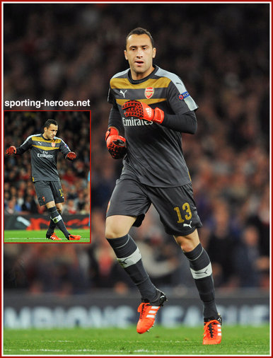 David OSPINA - Arsenal FC - 2015-16 Champions League.