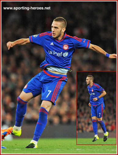 Kostas  FORTOUNIS - Olympiacos - Champions League games 2015-16.