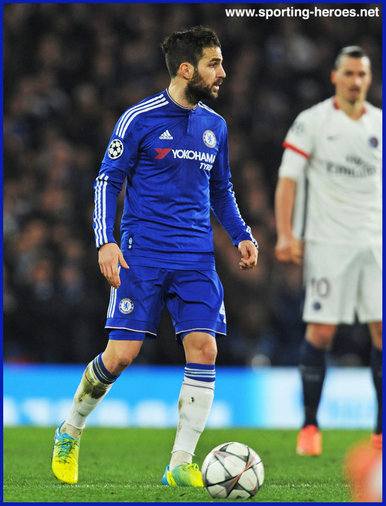 Cesc Fabregas - Chelsea FC - 2015/16 Champions League