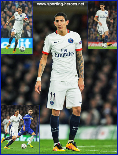 Angel Di Maria - Paris Saint-Germain - 2015-16 Champions League K.O.games.