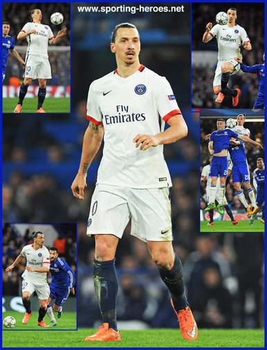 Zlatan Ibrahimovic - Paris Saint-Germain - 2015/16 Champions League K.O. games.