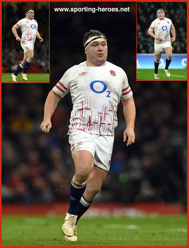 Jamie GEORGE - England - International Rugby Union Caps.