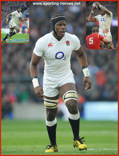 Maro ITOJE - England - 2016 Six Nations Grand Slam games.