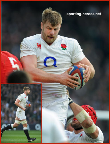 George KRUIS - England - 2016 Six Nations Grand Slam games.