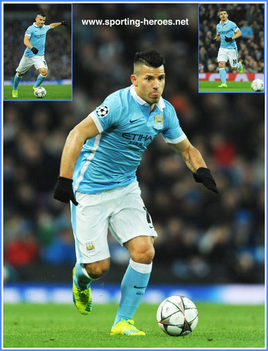 Sergio Aguero - Manchester City - 2015/16 Champions League