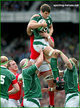 Donncha O'CALLAGHAN - Ireland (Rugby) - International Rugby Union Caps 2003 - 2007.